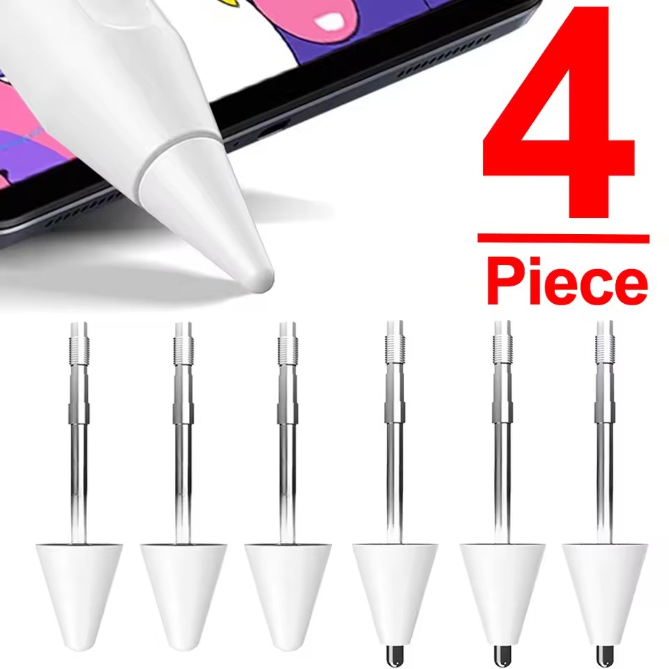 Tablet Pencil Accessories - 1/4 個交換用スタイラスペンチップ Xiaomi Redmi スマートペンシル用ペン先金属耐摩耗性スペアペンチップ Mi