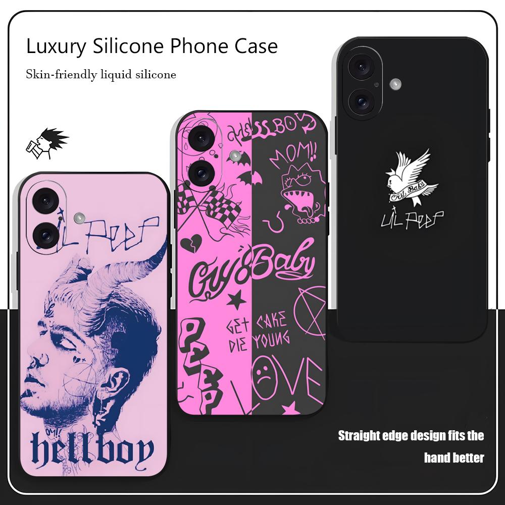 Tablet And Accessories Case - L-Lil Peep有名スター人気スマホケース iPhone 17 16 15