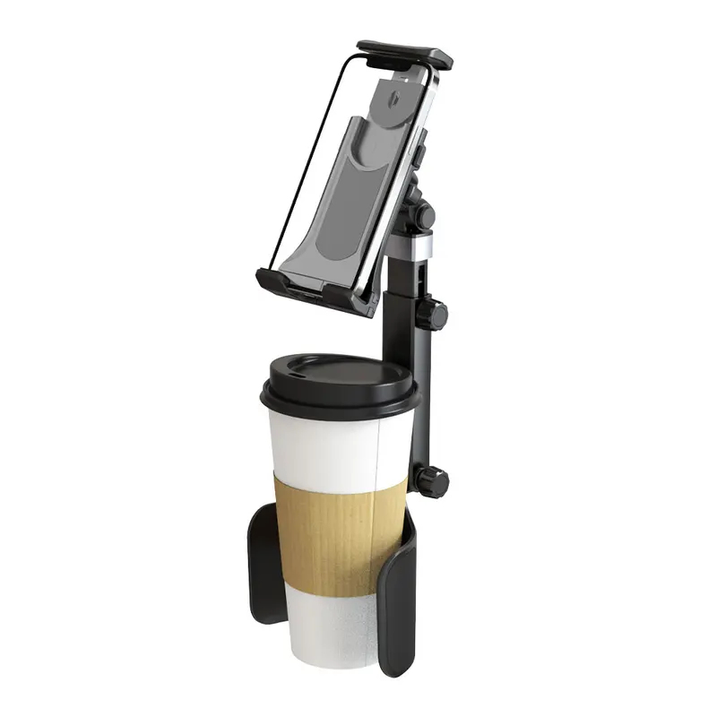 Trimble Tablet Accessories - 車載カップホルダー用スマホ・タブレットホルダー拡張キット、360度回転式携帯電話マウント付き、スマートフォン車内アクセサリー