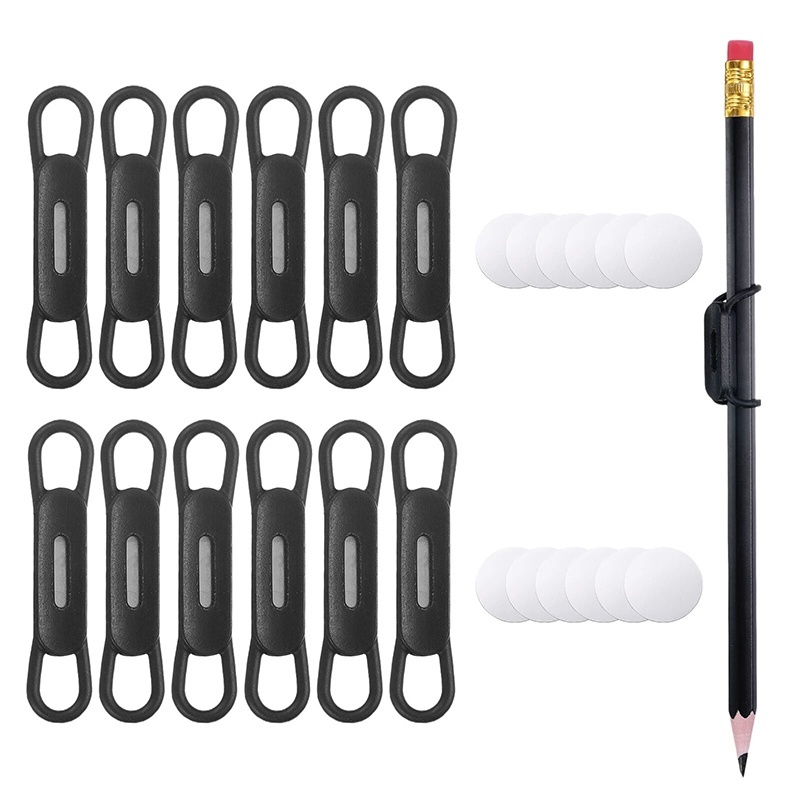 Tablet Pencil Accessories - マグネット式ペンシルホルダー タブレットタッチペンクリップ 多機能調整可能シリコンペンスタンド オフィス・学校用オーガナイザーアクセサリー