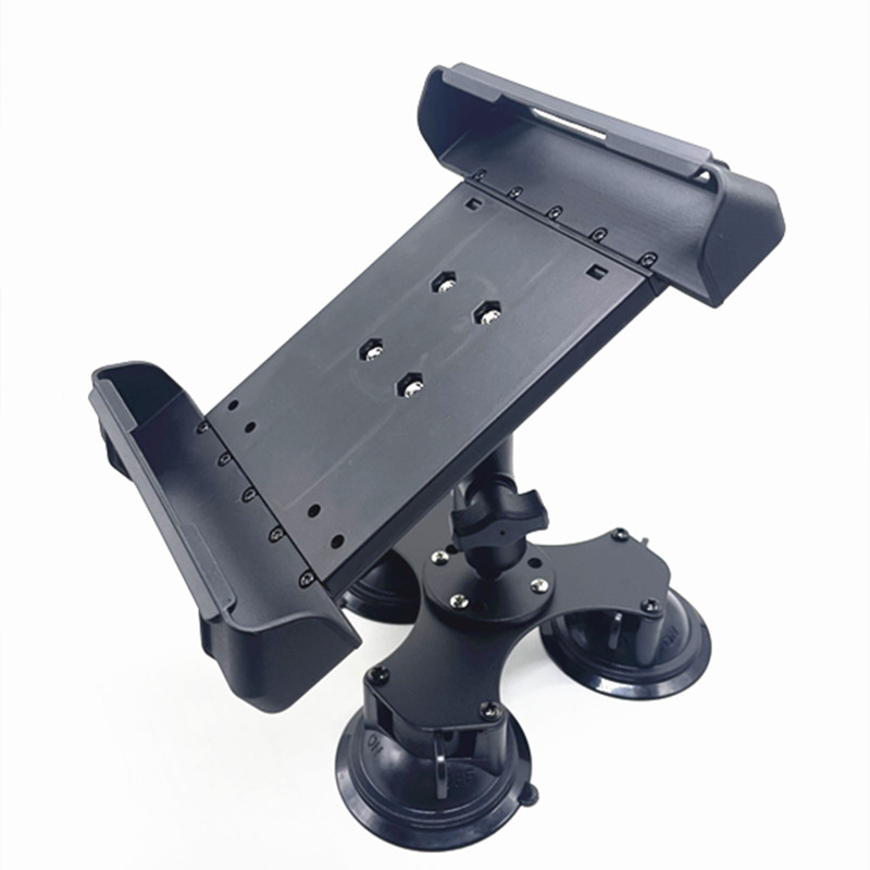 Trimble Tablet Accessories - トリプル/デュアル吸盤タブレットマウント、7～8インチの耐風・耐衝撃・耐水タブレット用、1インチボール付き、フロントガラスとダッシュボード用、ラムマウント対応
