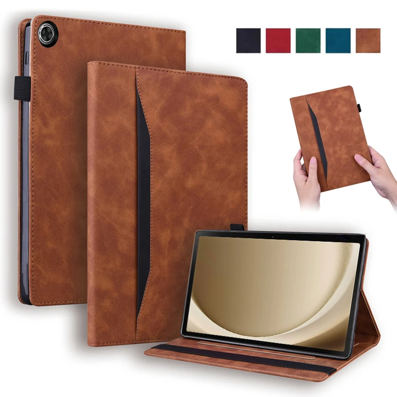 Cheap Tablet Accessories - サムスンギャラクシータブ A9 プラスケース 11 インチ高級レザー財布タブレット Funda