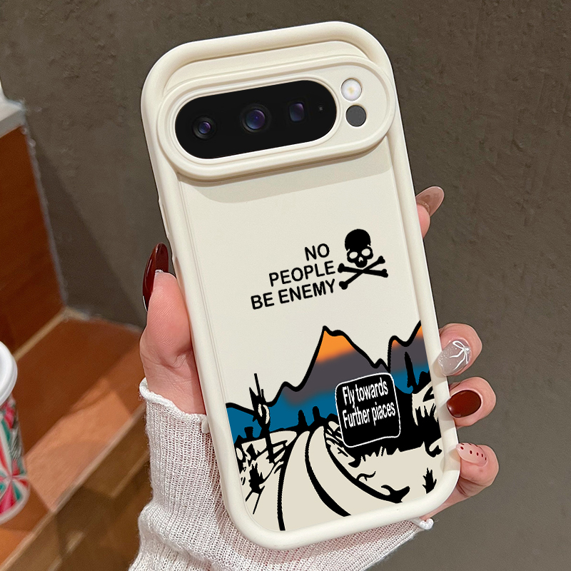 Google Pixel 9 Pro - 山道模様のスマホケース Google Pixel 10 9 8