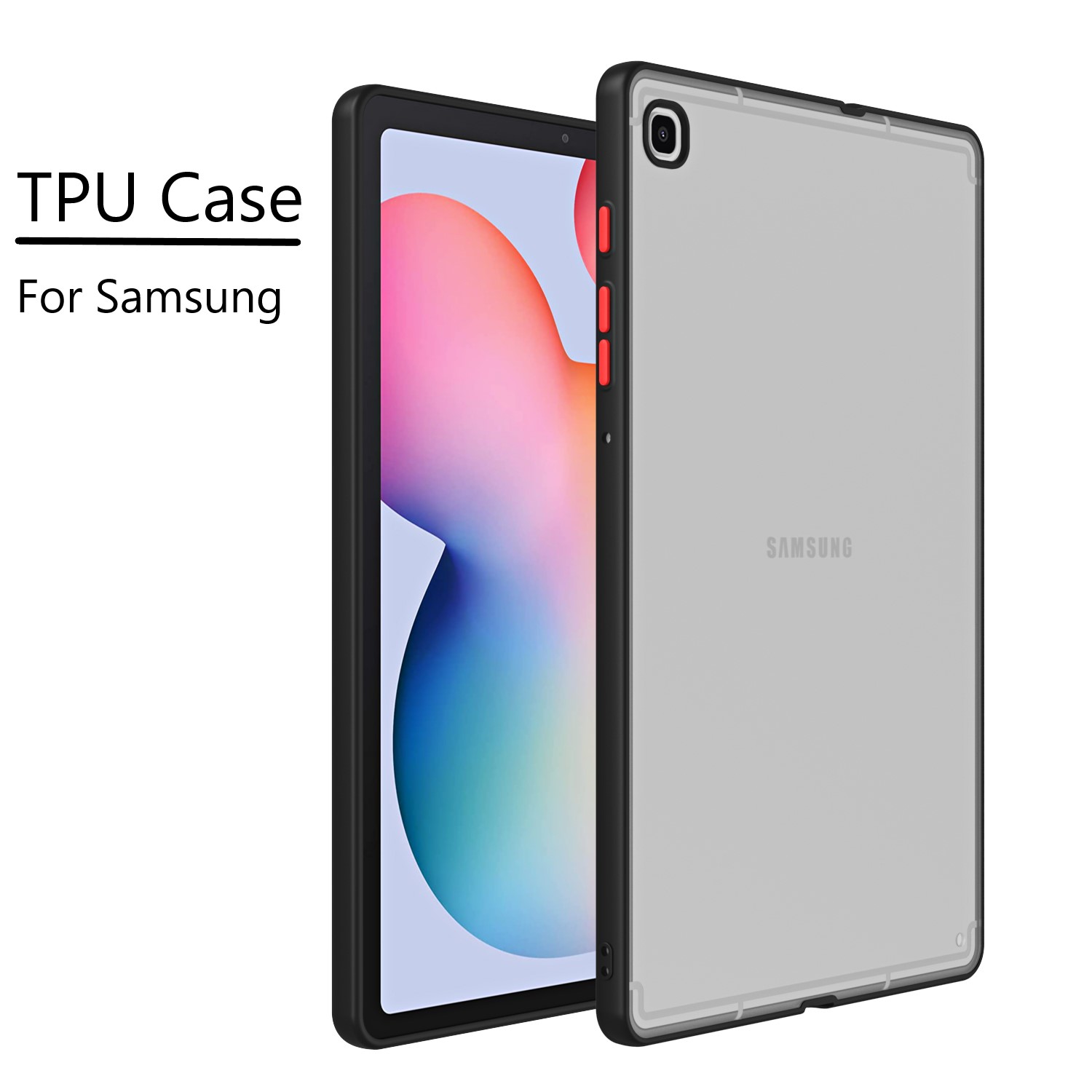 Cheap Tablet Accessories - TPU ソフトバックケースサムスンギャラクシータブ A8 10.5 X200 A7