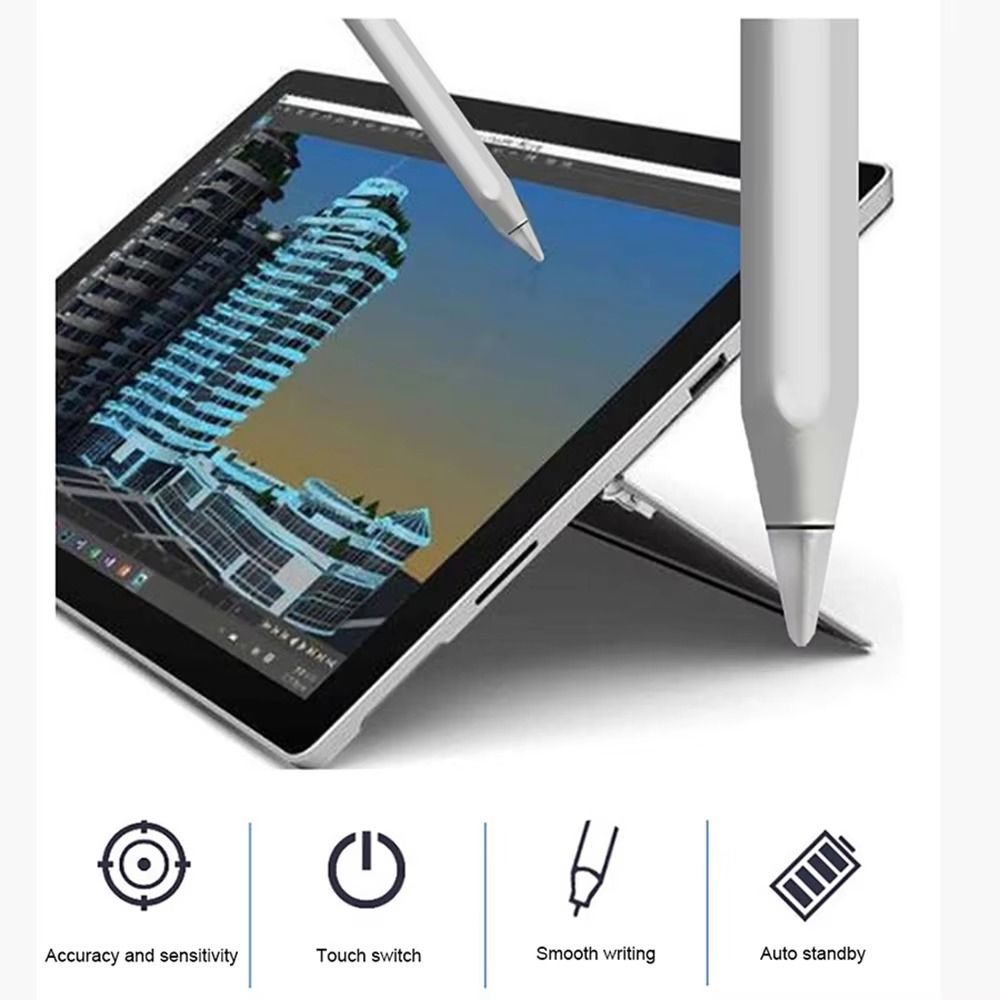 ダブルラバーヘッド 3 in 1 スタイラスペン 多機能携帯 - Drawing Tablet Pen Accessories のレビューと価格