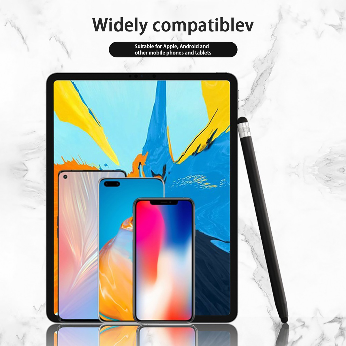 タッチスクリーン用スタイラスペン、iPad、Android、 - Tablet Pencil Accessories のレビューと価格