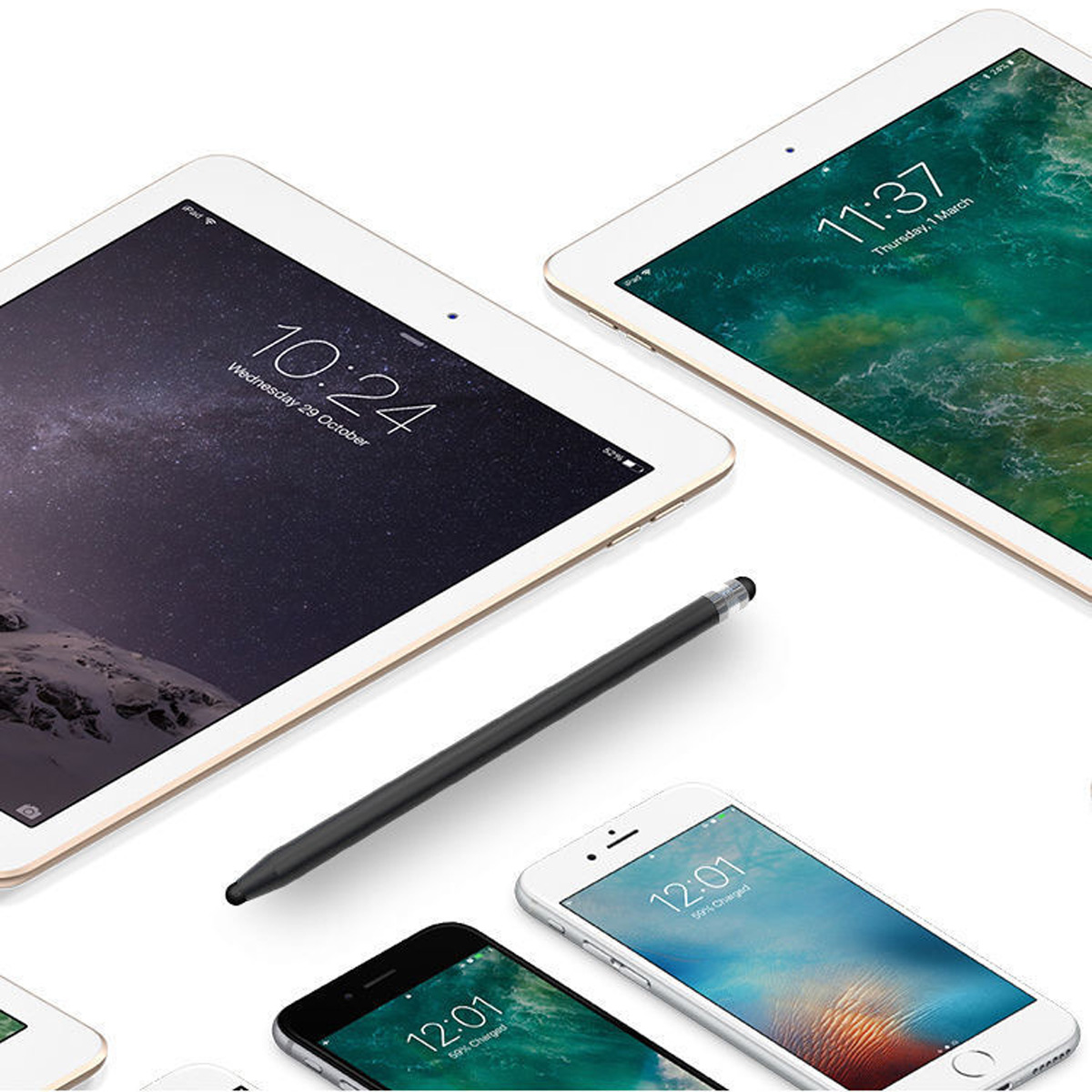 タッチスクリーン用スタイラスペン、iPad、Android、 - Tablet Pencil Accessories のレビューと価格