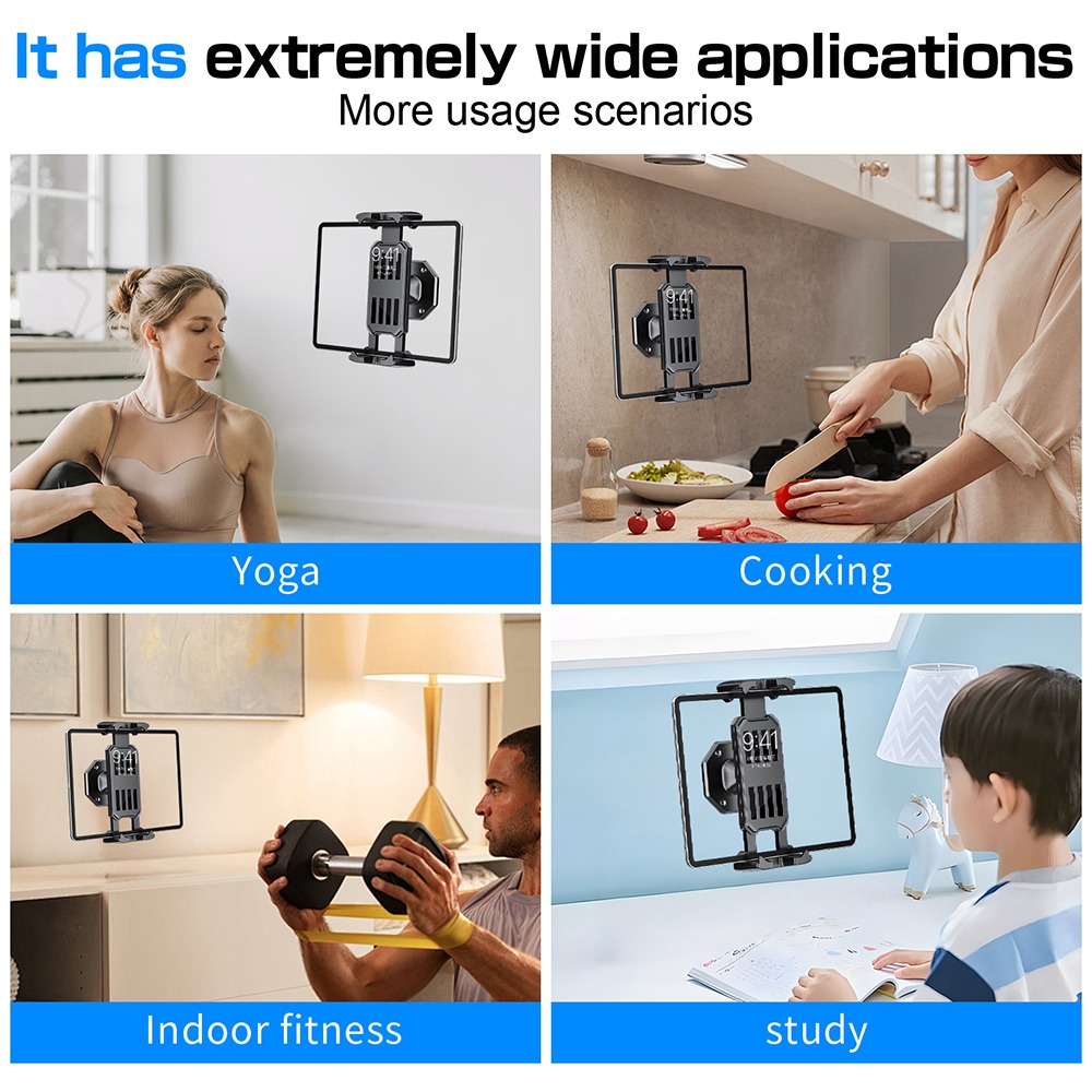 壁掛け式スマホホルダー タブレットスタンド 調整可能クランプ - Trimble Tablet Accessories のレビューと価格