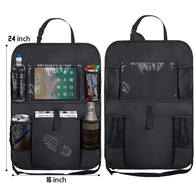 カーシートオーガナイザー 多機能オックスフォード生地 車用後 - Trimble Tablet Accessories のレビューと価格