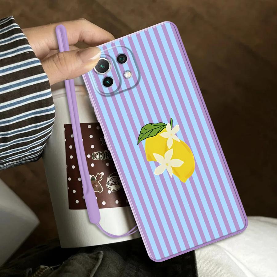 レモンクールストライプパターンケース Xiaomi Mi 1 - Tablet And Accessories Case のレビューと価格
