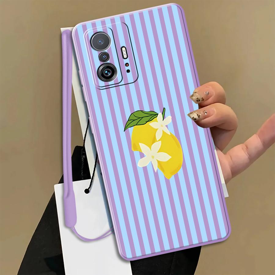 レモンクールストライプパターンケース Xiaomi Mi 1 - Tablet And Accessories Case のレビューと価格