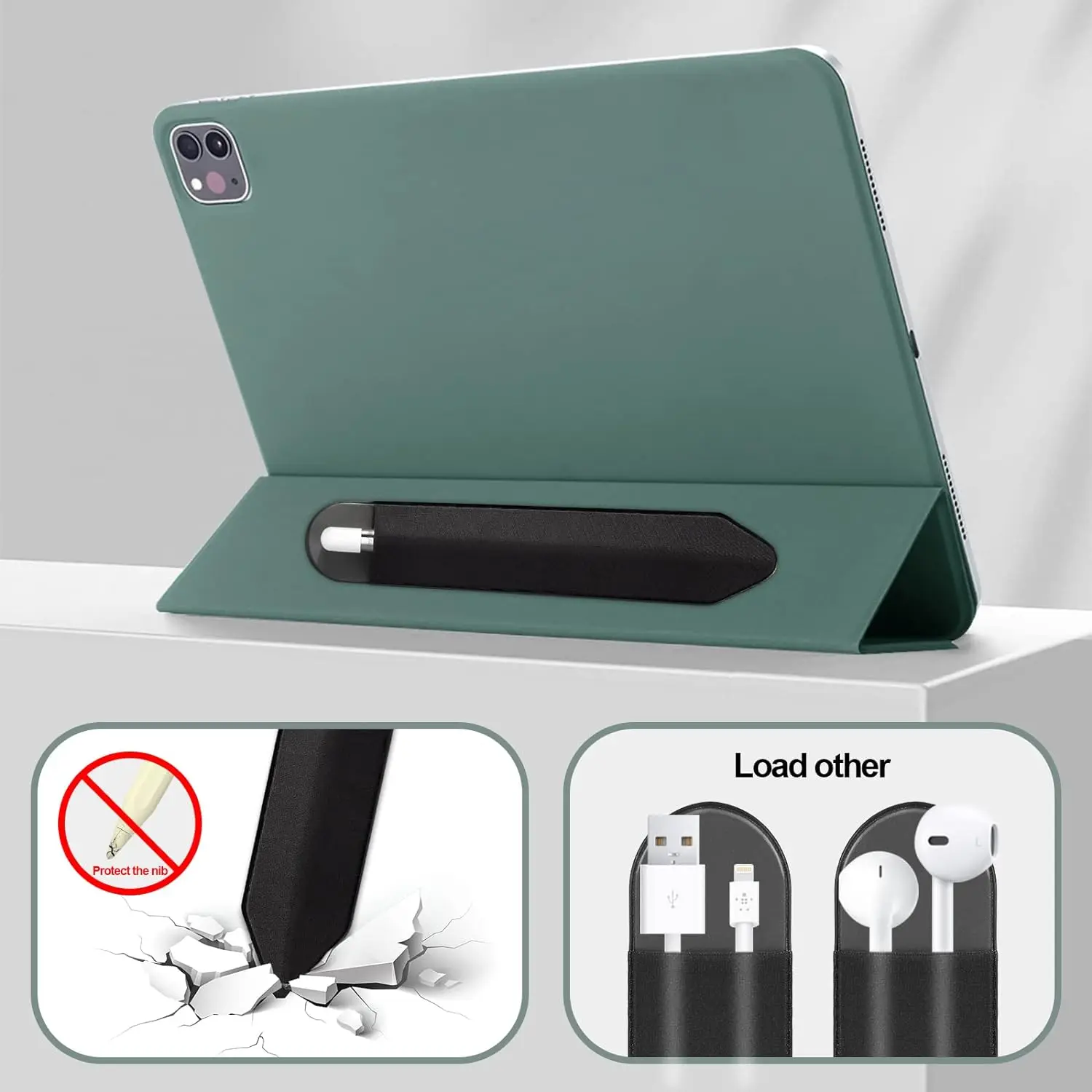 Apple iPad/iPencil用 粘着式スタイラスペン - Tablet Pencil Accessories のレビューと価格