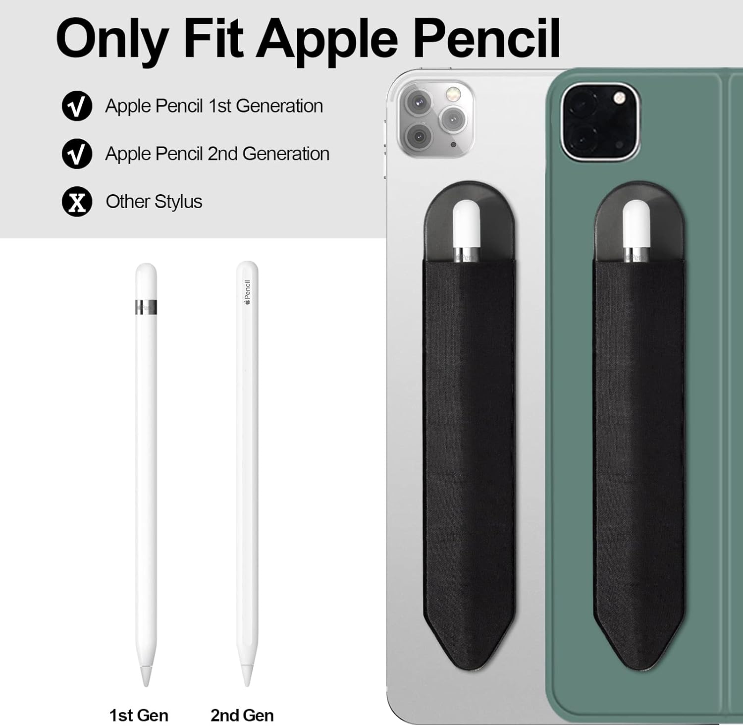 Apple iPad/iPencil用 粘着式スタイラスペン - Tablet Pencil Accessories のレビューと価格