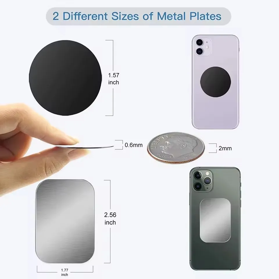 1-10 個ユニバーサル磁気自動車電話ホルダーディスクパッチ - Trimble Tablet Accessories のレビューと価格