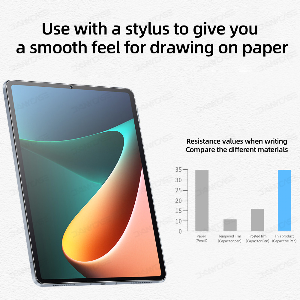 紙の感触スクリーンプロテクターフィルム Xiaomi パッド - Xiaomi Tablet Accessories のレビューと価格