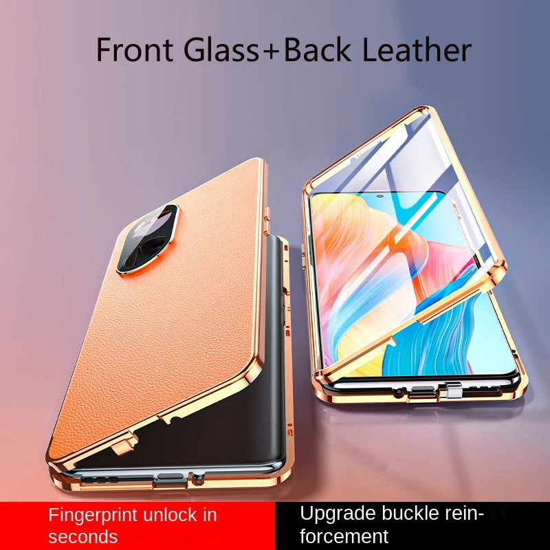 Realme用の革とガラスの保護ケース,耐衝撃性,HD,36 - Realme Gt 6 のレビューと価格