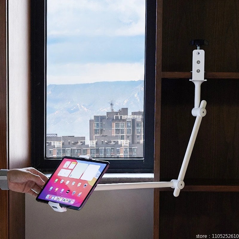 タブレットマウントメタルスタンドホルダーアーム 4.7-12 - Xiaomi Tablet Accessories のレビューと価格