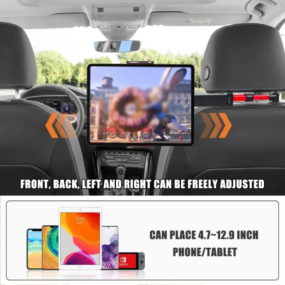 折りたたみ式車後部枕電話タブレットホルダーヘッドレストマウン - Xiaomi Tablet Accessories のレビューと価格