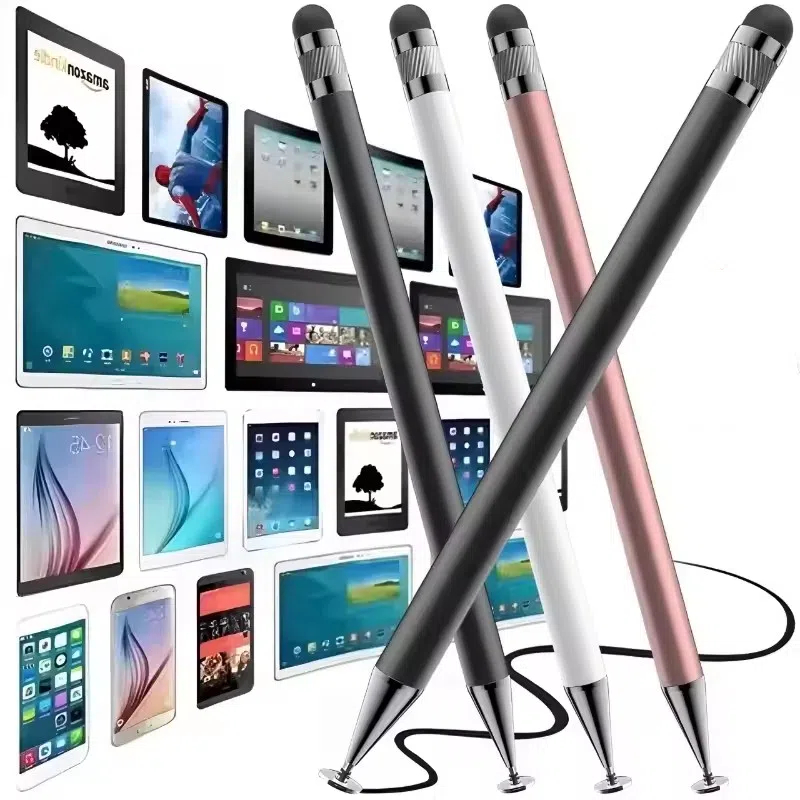 2-in-1スタイラスペン 高感度ディスクチップ ラバーチッ - Tablet Pencil Accessories のレビューと価格