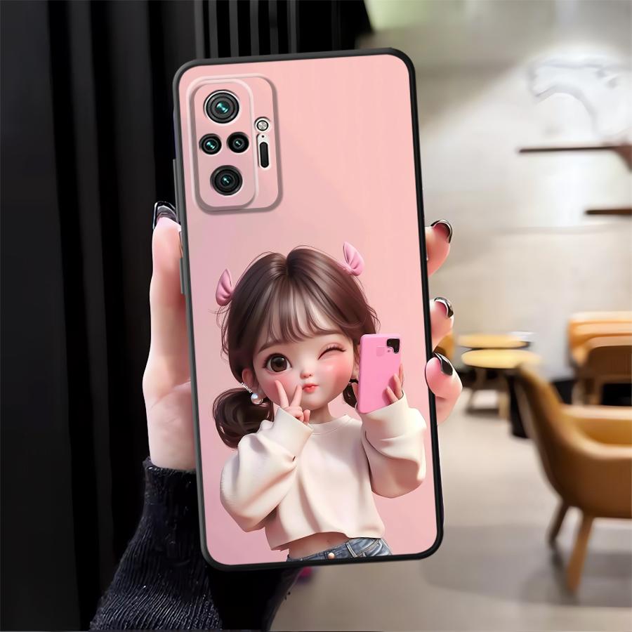 漫画の女の子柄のXiaomi Redmi Note 14 1 - Tablet And Accessories Case のレビューと価格