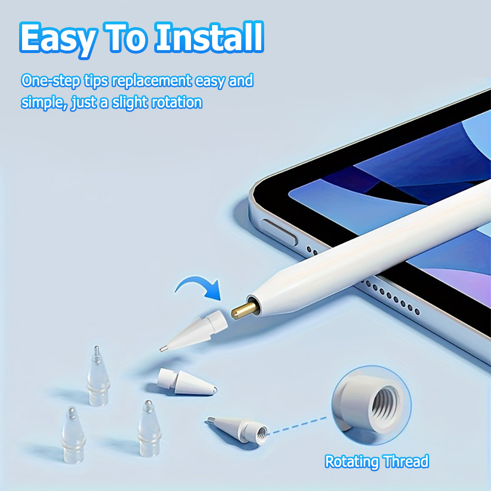 Apple Pencil第2世代/第1世代用交換ペンシルチッ - Tablet Pencil Accessories のレビューと価格