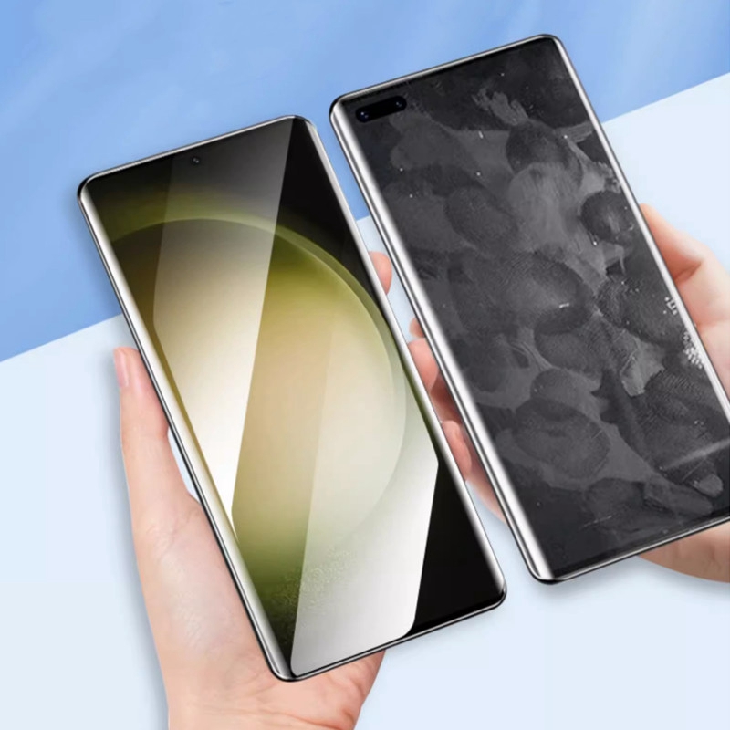 2 個の完全接着スクリーンプロテクター Samsung Ga - Samsung Galaxy S24 のレビューと価格