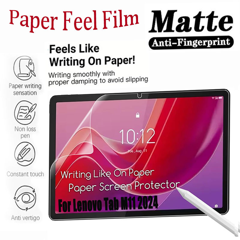 マット紙の感触フィルムレノボタブ M11 2024 11.0 - Cheap Tablet Accessories のレビューと価格