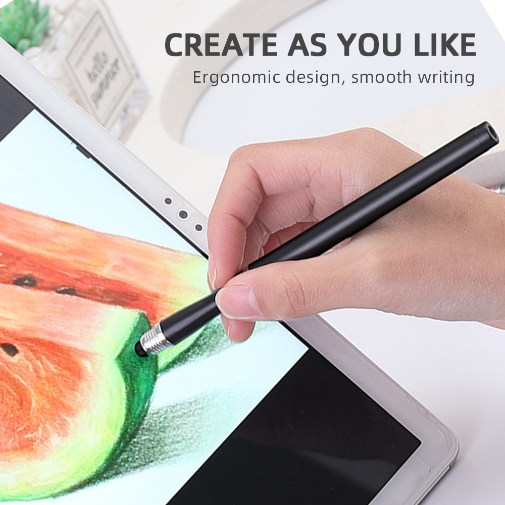 2in1 スタイラスペンユニバーサル描画タブレット容量性スク - Drawing Tablet Pen Accessories のレビューと価格