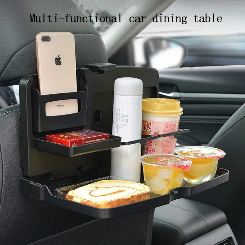 車の後部座席用折りたたみ式ダイニングテーブル - カップホル - Tablet Accessories For Car のレビューと価格